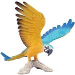 Action figures di plastica a tema pappagallo volatili per bambina 