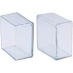 Tavoli quadrati trasparenti in PVC 