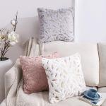 Cuscini bianco sporco 45x45 cm in PVC per divani 