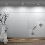 FoLIESEN - Adesivi per piastrelle 15x15 cm | Adesivi murali autoadesivi per bagno e cucina in grigio I Resistenti ai graffi e rimovibili | 30 Decalcomania per piastrelle, Grigio chiaro opaco