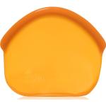 Contenitori arancioni in silicone per alimenti 
