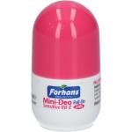 Deodoranti antitranspiranti 20 ml roll on senza alcool per pelle sensibile con vitamina E 