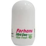 Deodoranti 20 ml scontati roll on all'aloe vera per Donna Forhans 
