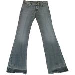 Jeans bootcut vita 27 blu di cotone per Donna Fornarina 