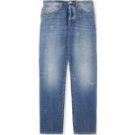 Jeans scontati blu di cotone 5 tasche per Uomo Fortela 