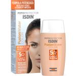 Creme protettive solari 50 ml viso naturali per per tutti i tipi di pelle con acido ialuronico SPF 50 per Donna Isdin 
