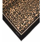 Sciarpe marroni leopardate stampate Dolce&Gabbana Dolce 