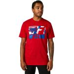 Magliette & T-shirt scontate rosse M con scollo rotondo per Uomo Fox 