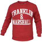 Felpe rosse S con cappuccio per Uomo FRANKLIN & MARSHALL 