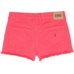 Pantaloni & Pantaloncini scontati classici rosa con frange per bambini Tommy Hilfiger 