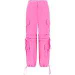Pantaloni cargo casual rosa S per Donna Freddy 