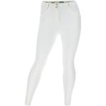 Pantaloni skinny bianchi S in similpelle per Donna Freddy WR.UP 