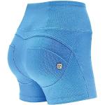 Shorts blu XS a vita alta per Donna Freddy WR.UP 