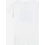 Magliette & T-shirt stampate classiche bianche S di cotone animalier per Donna Freddy 