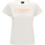 Magliette & T-shirt stampate bianche M in jersey per Donna Freddy 