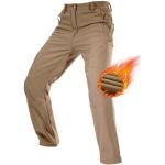 Pantaloni da lavoro marroni M di pile impermeabili da caccia per Uomo Free Soldier 