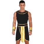 Costumi Cosplay neri 3 XL taglie comode traspiranti a tema Roma per Donna 