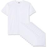 Magliette & T-shirt scontate bianche S mezza manica con manica corta per Uomo Fruit of the Loom Valueweight 