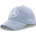 Cappellini blu di cotone per Donna Formula 1 Mercedes AMG F1 