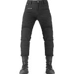 Jeans neri 3 XL di cotone da moto per Donna 