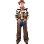 Costumi Taglia unica in similpelle da cowboy per Uomo Funshack 