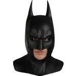 Maschere nere di latex di Carnevale per Uomo Batman Il cavaliere oscuro 