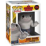 Funko Pop Movies: TSS - King Shark - Suicide Squad 2 - Figura in Vinile da Collezione - Idea Regalo - Merchandising Ufficiale - Giocattoli per Bambini e Adulti - Movies Fans