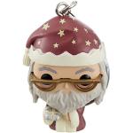 Funko Pop Keychain: Harry Potter Holiday - Albus Dumbledore 1 - Albus Silente- Mini Figura in Vinile da Collezione novità Portachiavi - Riempitivi per Calze - Idea Regalo - Movies Fans