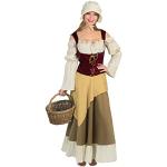 Funny Fashion Costume Donna di Campagna locandiera Medievale popolana pastorella