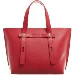 Shopping bags rosse per Donna Furla 