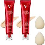 Fondotinta rossi impermeabili per per tutti i tipi di pelle oil control ideali per acne al ginseng a lunga tenuta per Donna 