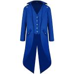 Costumi Cosplay steampunk blu S per Uomo 