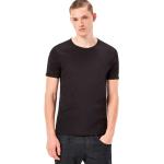 Magliette & T-shirt scontate nere L di cotone mezza manica 2 pezzi con manica corta per Uomo G-Star 