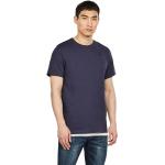 Magliette & T-shirt scontate blu M di cotone Bio traspiranti mezza manica con scollo rotondo per Uomo G-Star 