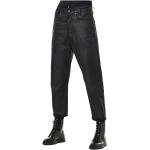 Jeans scontati neri 7 XL taglie comode in twill sostenibili a cavallo basso per Donna G-Star 