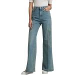 Jeans scontati indaco in twill sostenibili 5 tasche per Donna G-Star 