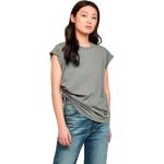 Magliette & T-shirt scontate grigie S di cotone Bio mezza manica con scollo rotondo per Donna G-Star 