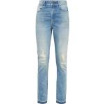 Jeans scontati indaco di cotone sostenibili a vita alta per Donna G-Star 