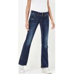 Jeans elasticizzati scontati blu di cotone per Donna G-Star Midge 