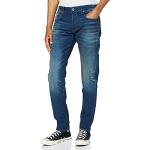 Jeans slim vita 31 scontati blu per Uomo G-Star 3301 