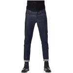 Jeans slim vita 31 blu raw denim per Uomo G-Star 3301 