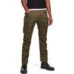 G-STAR RAW Rovic Zip 3d Regular Tapered Pants, Pantaloni Uomo, Verde Scuro (Dk Bronze Green D02190-5126-6059), 38W / 32L