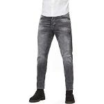 Jeans slim vita 33 grigi tapered per Uomo G-Star Raw 