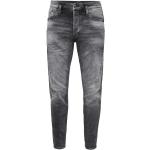 Jeans elasticizzati scontati grigi 7 XL di cotone tapered per Uomo G-Star 