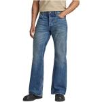 Jeans bootcut scontati indaco di cotone Bio per Uomo G-Star 