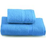 Asciugamani blu 60x100 di spugna da bagno Gabel 