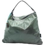 Shopping bags verdi di pelle per Donna Gabs 