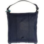 Gabs Sofia Tg L - Ruga Black Shoulder Bag Inchiostro Blu G000500t3x0421c3048
