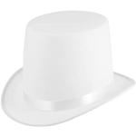 Cappelli steampunk bianchi per festa di Carnevale 