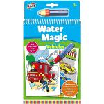 Galt Toys, Water Magic - Vehicles, Colouring Books